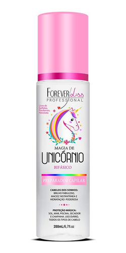 Forever Liss - Linha Magia De Unicornio - Preparador Capila.