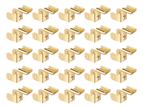 25 Piezas Conector De Pala Doble 1 Pestaña Hembra Y 2