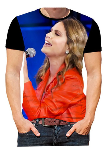 Camisa Camiseta Personalizada Aline Barros Cantora Gospel 3