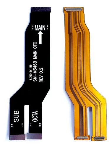 comprar Cabo Flex Main Sub Octa Tela Compatível Com Samsung M34 5g