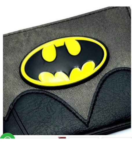 Imagen 2 de 4 de Billetera Dc Batman Black