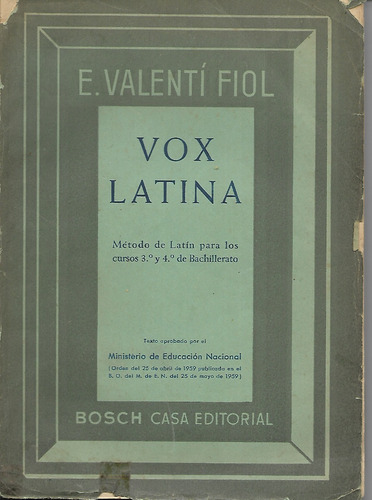 Vox Latina Valentí Fiol