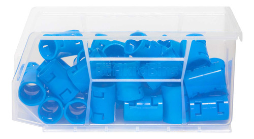 Bins De Almacenamiento Apilables Plásticos Transparentes Pac