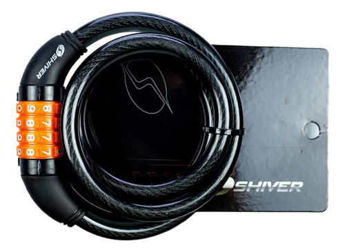 Cadeado Espiral Shiver P/ Bike E Moto Segredo 12x1500mm