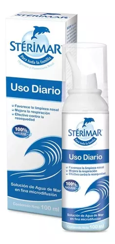 Descongestionante Nasal Stérimar para Toda la Familia 2 pzas con