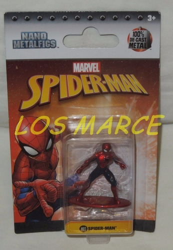 Spiderman Hombre Araña Figura De Metal De 4cm Jada