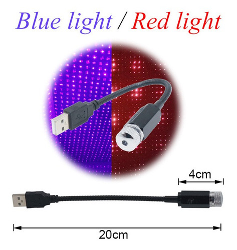 4pcs Mini Led Car Roof Light Projectors