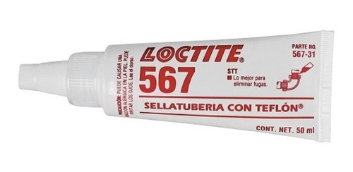 Sellador De Rosca C/ptfe Alta Temp. Tubo 50 Ml (567-31)