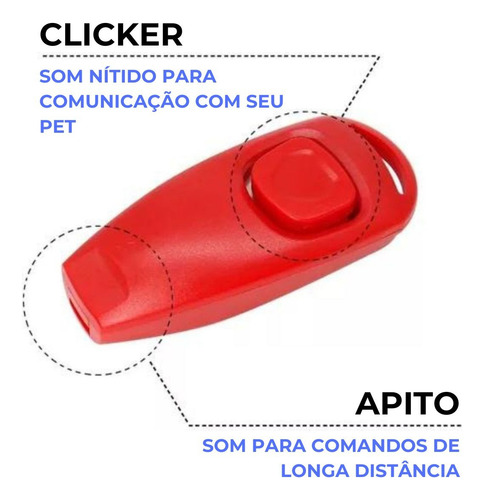.. Adiestramiento De Perros 2 En 1 Con Clicker And Whistle