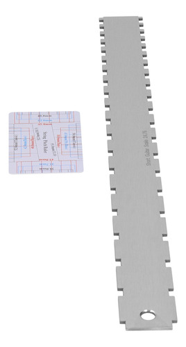 Regla Con Muescas Para El Cuello De Guitarra, Calibre De Acc