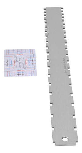 Regla Con Muescas Para El Cuello De Guitarra, Calibre De Acc
