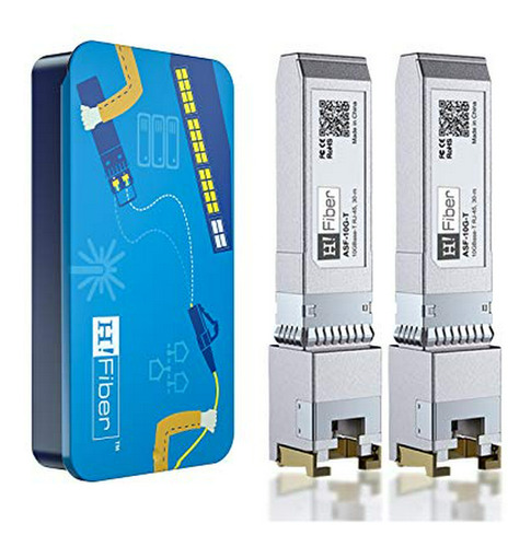 Módulo Sfp+ Rj45 10gb, Compatible Con Ubiquiti, Unifi, Tp-li