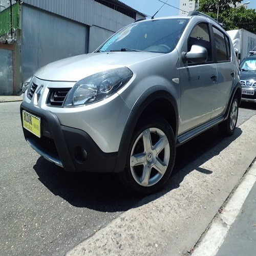 Imagem 1 de 11 de Renault Sandero Stepway 1.6 Prata 4p Flex 2011