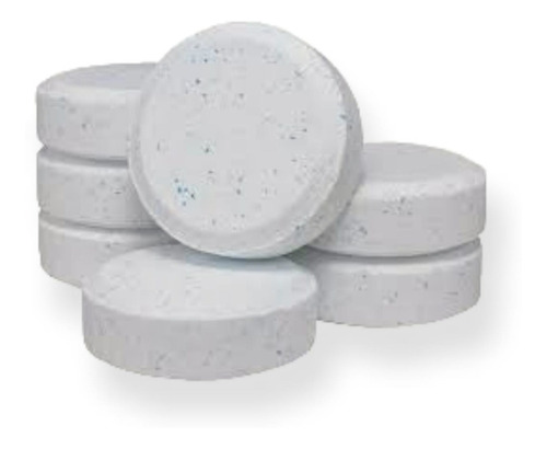 Imagen 2 de 4 de Pastillas De Cloro 3 En 1. (5 Pastillas 1 Kilo)