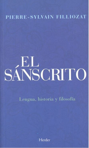 Sanscrito,el - Filliozat, Pierre-sylvain (paperback)