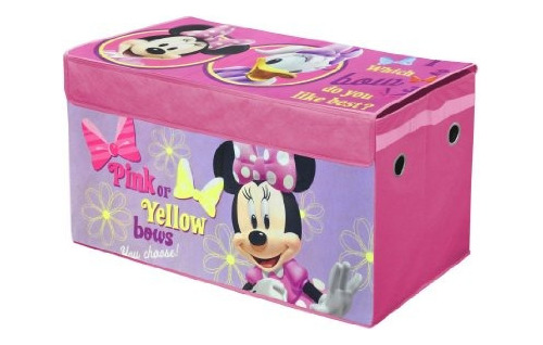 Tronco De Almacenamiento Plegable Minnie Mouse De Disney