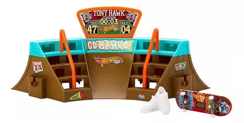 Pista - Skate de Dedo - Hot Wheels - Aquarium Skatepark MATTEL