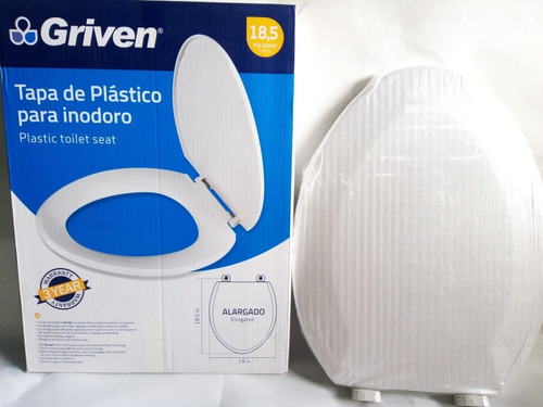 Imagen 5 de 5 de Tapa Poceta Asiento Sanitario Estándar Griven