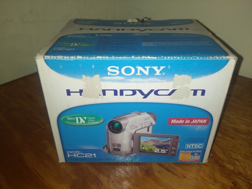 Camara Handycam Sony Dcr Hc21 Mini Dv Poco Uso En Su Caja