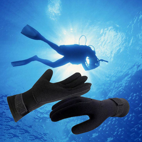 Imagen 5 de 12 de Guantes De Natación De Invierno Resistentes Al Desgaste Sg