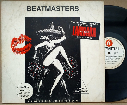 Varios - Beatmasters - Lp 1989 - Depeche Granata Lambada