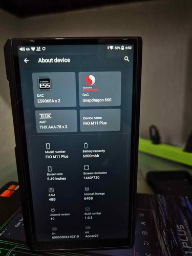 Dap Fiio M11 Plus Ess
