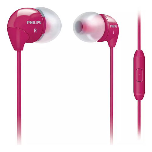Auriculares In-ear Philips In Ear She3595 Rosa