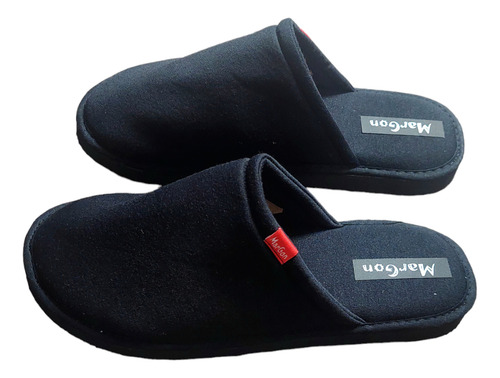 Pantuflas Margon Hombre Algodon Acolchadas