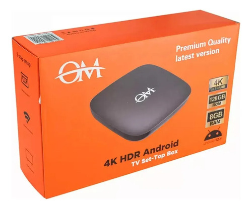 Tv Box Magicks Tv Listo Usar Premium D9 5g 4k 128gb 8gb Ram Negro Estándar