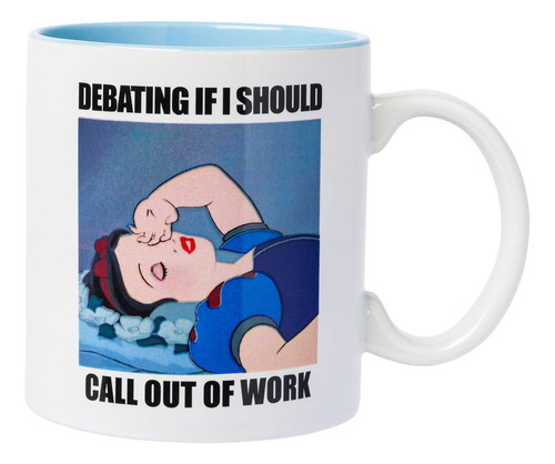 Taza Cerámica 20oz Snow White - Silver Buffalo - Disney Prin