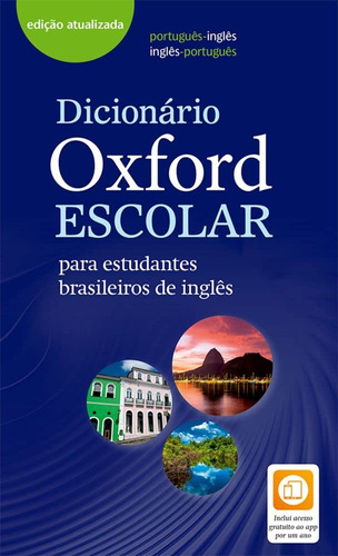 Livro Dicionario Escolar Oxford  Para Estudantes