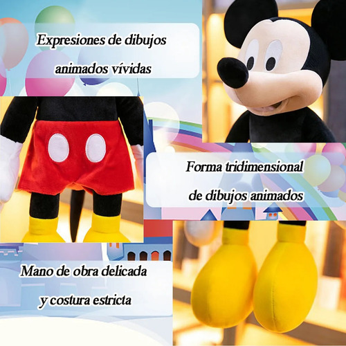 B Presente De Pelúcia Mickey Mouse De 35 Cm Para Brinquedos