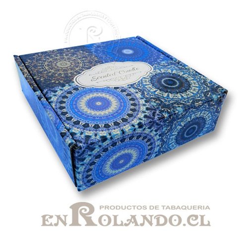 Set De 4 Vela Mandala Con Aroma