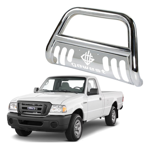 Burrera Protector Bar Ford Ranger 1998-2009 Inox