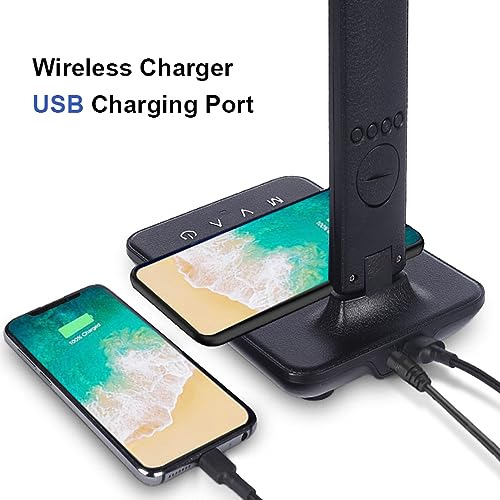 Multifunctional Led Desk Lamp With Wireless Charger,usb...