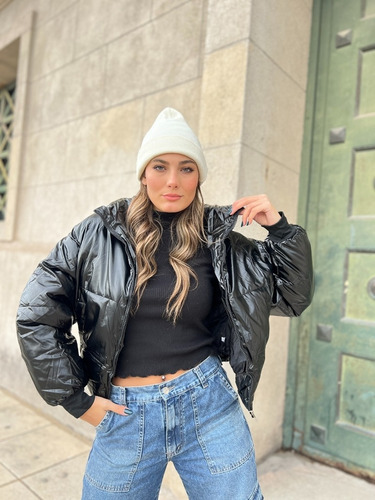 Campera Puffer Metalizada Dorgman