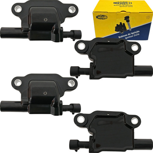 Kit Cabo Vela Bobina Ignição Onix Prisma 1.4 8v Flex 2013-19