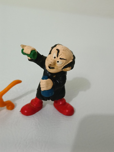 Pitufos Schleich Gargamel Y Azrael (Usado)