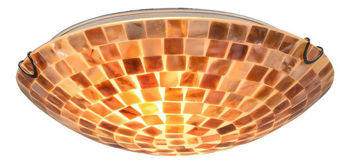 Artzone 2 Luces De Techo De Mosaico De Concha Natural, Acces