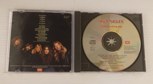 Cd Iron Maiden No Prayer For The Dying Importado Inglaterra (Usado)