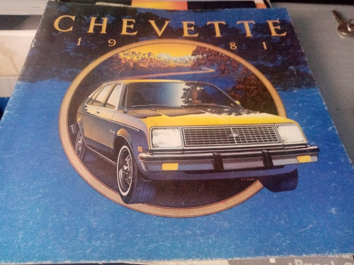 Catálogo De Agencia Chevrolet Chevette 1981