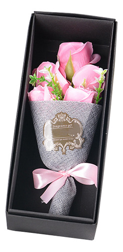 Caja De Regalo Con Rosas Perfumadas, Ramo De Flores Rosas