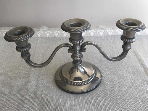 Candelabro Italiano Tres Velas