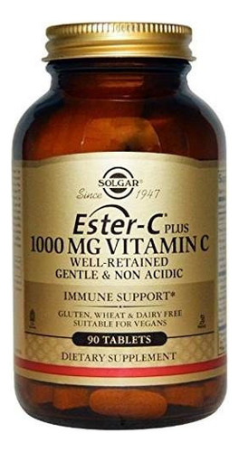 Solgar Ester C Plus 1000mg Vitamin - Unidad a $2555