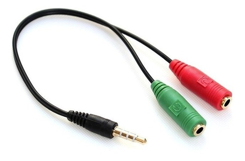 Imagen 1 de 2 de Cable Mini Plug 3.5mm 4 Polos Ps4 A  Mic Y Auricular 