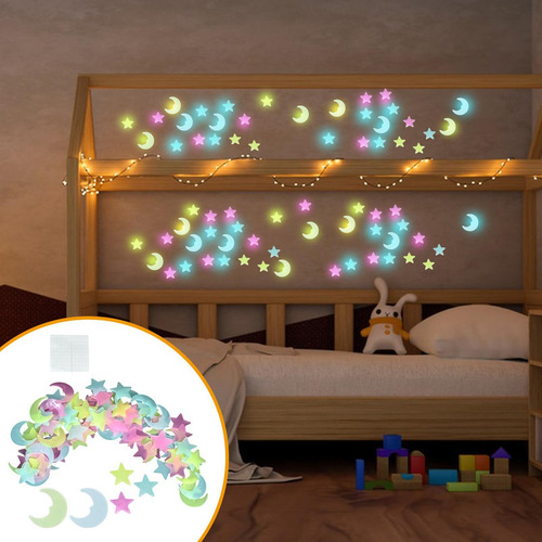 Pegatinas De Techo Que Brillan En La Oscuridad, Pegatinas De
