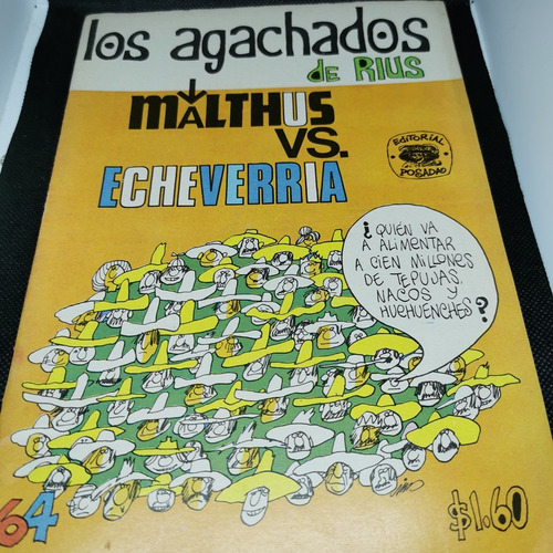 Comic Los Agachados De Rius, Editorial Posada # 64