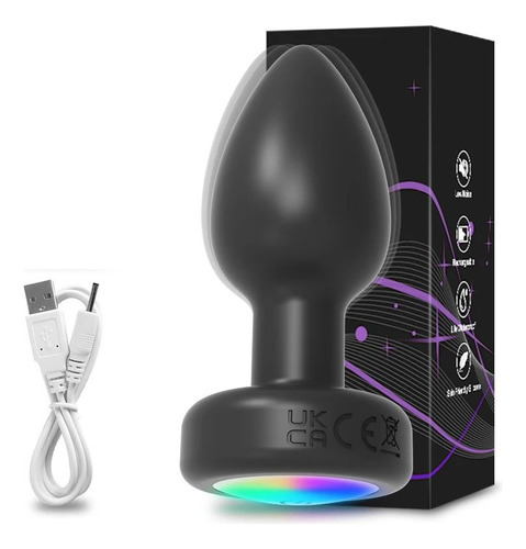 Vibrador Plug Anal Con Control Remoto Por App