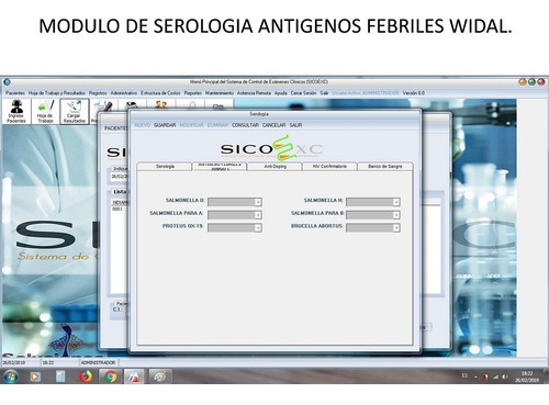Sistema Para Laboratorio Clínico (sicoexc)