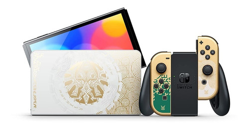 Imagen 2 de 10 de Nintendo Switch Oled Zelda Tears Of The Kingdom// Mathogames